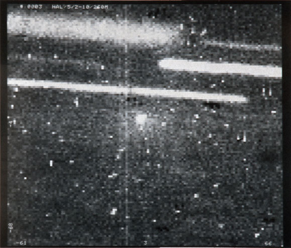 Comet, Jan.1990, Danish Telescope
